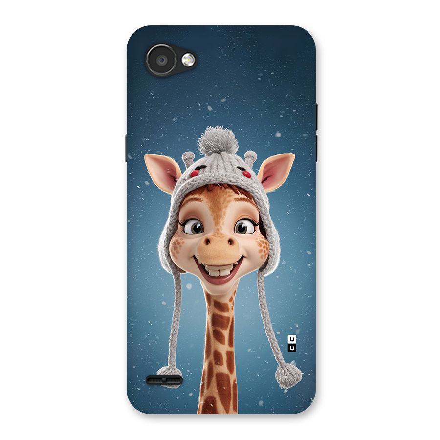 Funny Giraffe Back Case for LG Q6
