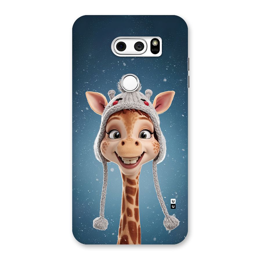 Funny Giraffe Back Case for LG V30