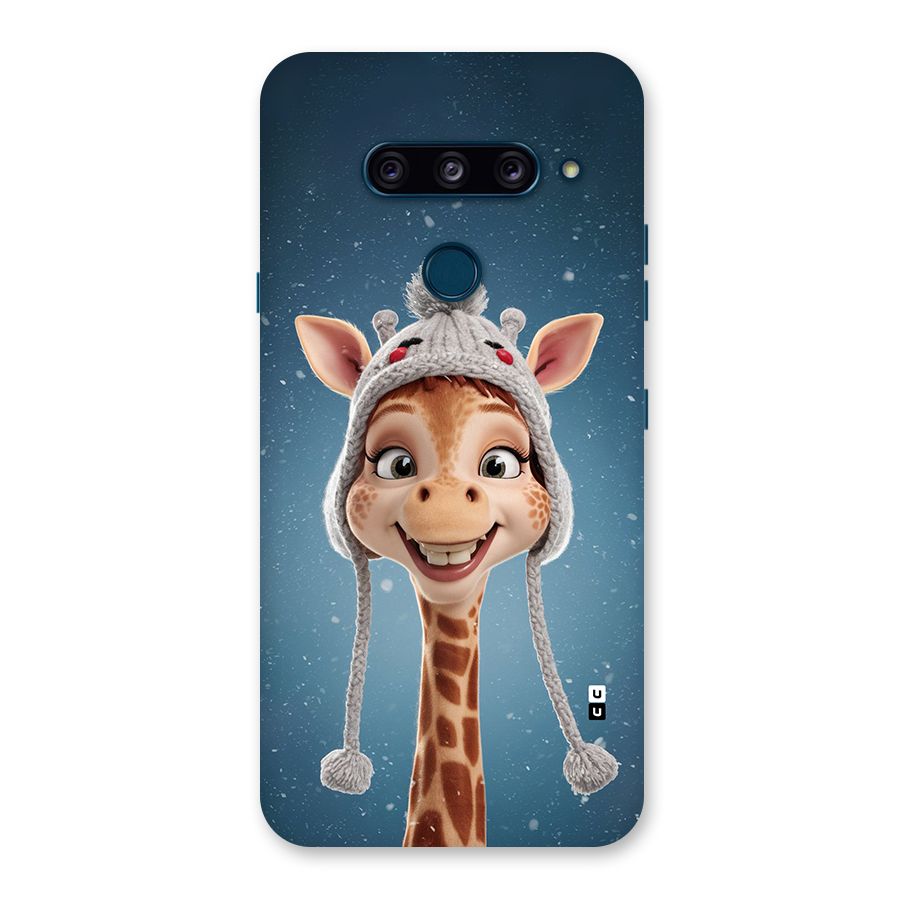 Funny Giraffe Back Case for LG  V40 ThinQ