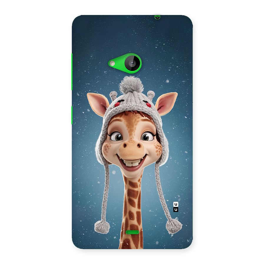 Funny Giraffe Back Case for Lumia 535