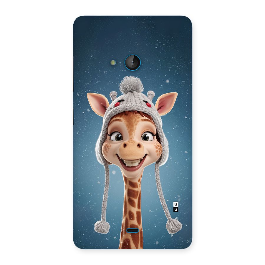 Funny Giraffe Back Case for Lumia 540