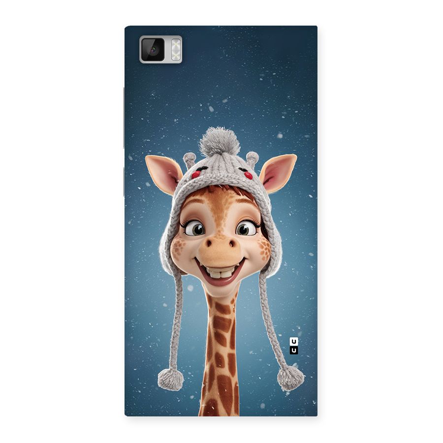 Funny Giraffe Back Case for Mi3