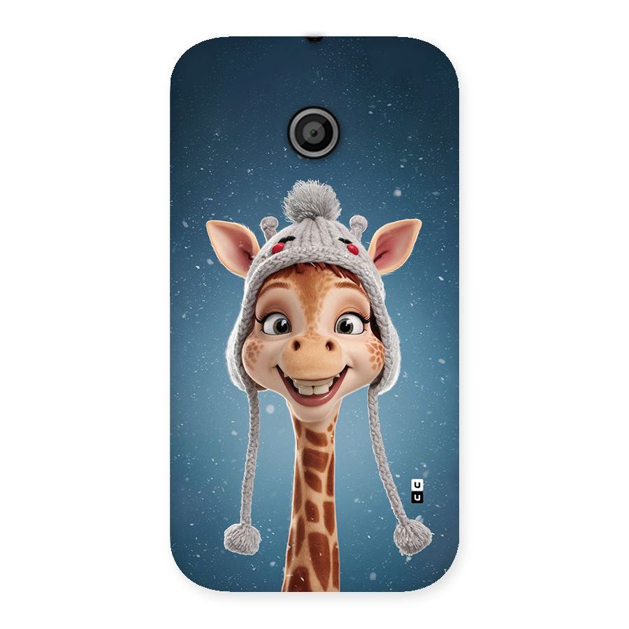 Funny Giraffe Back Case for Moto E