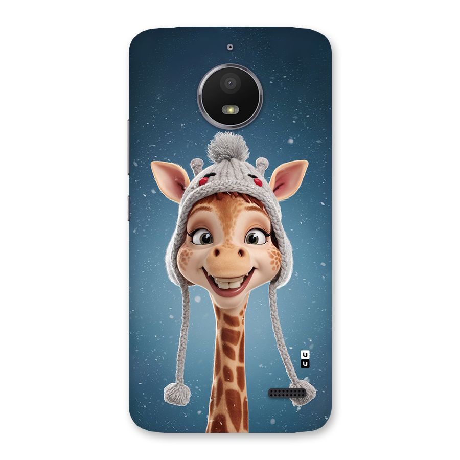 Funny Giraffe Back Case for Moto E4