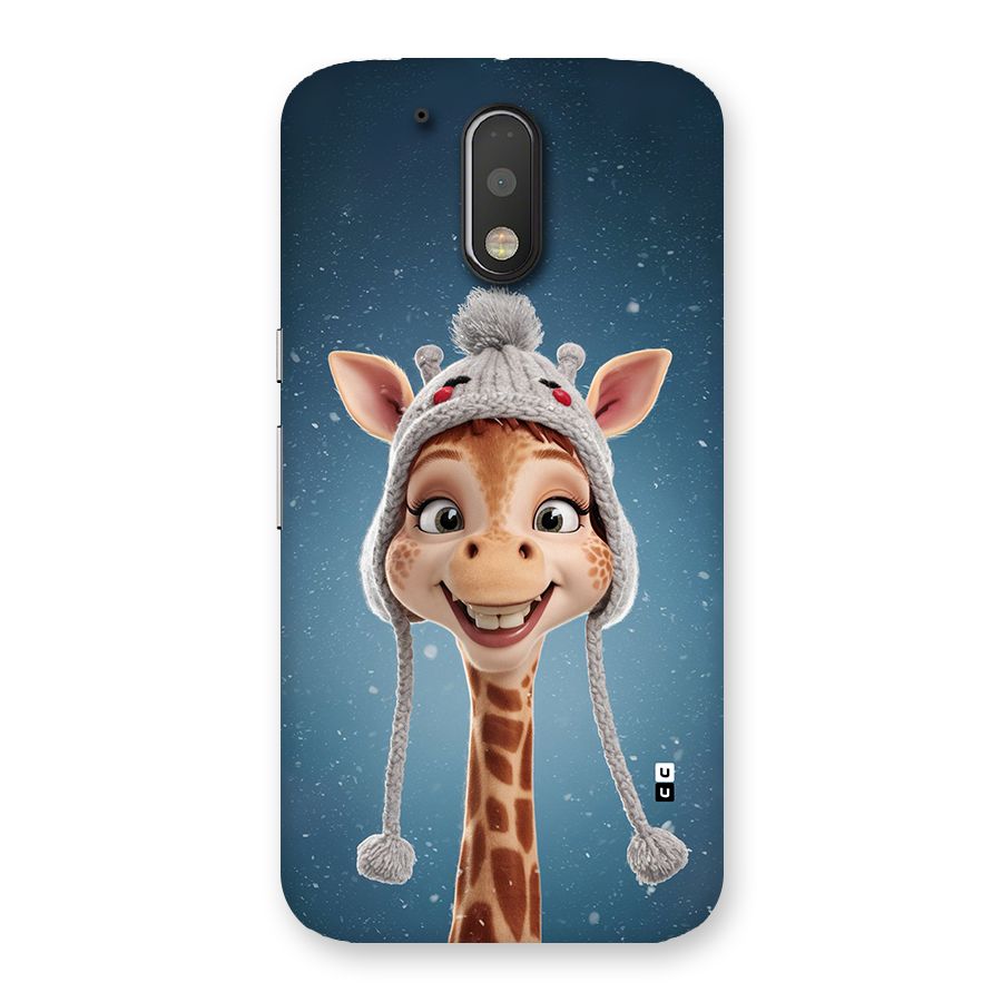 Funny Giraffe Back Case for Moto G4 Plus