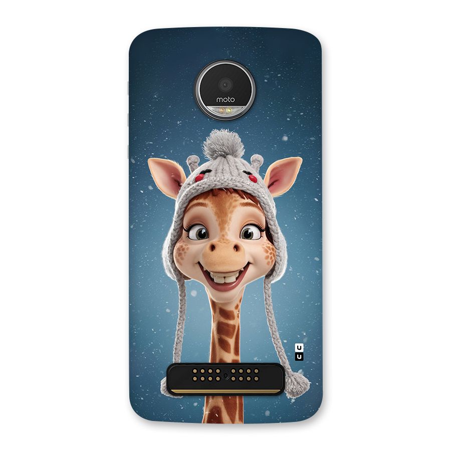 Funny Giraffe Back Case for Moto Z Play