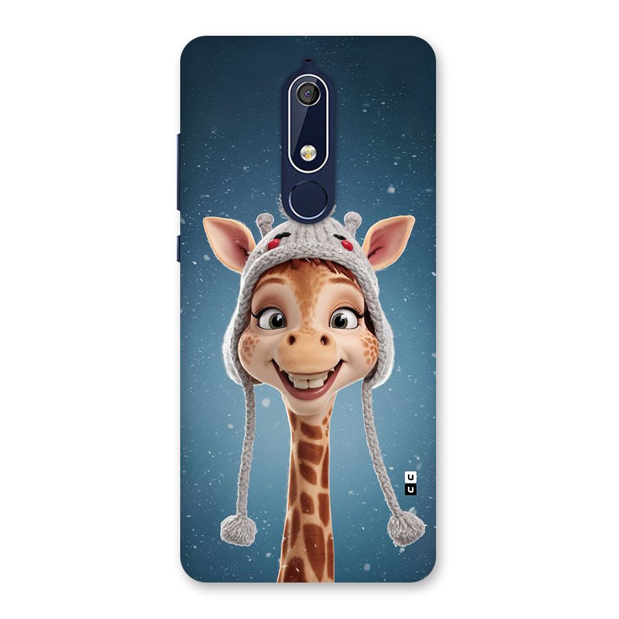 Funny Giraffe Back Case for Nokia 5.1