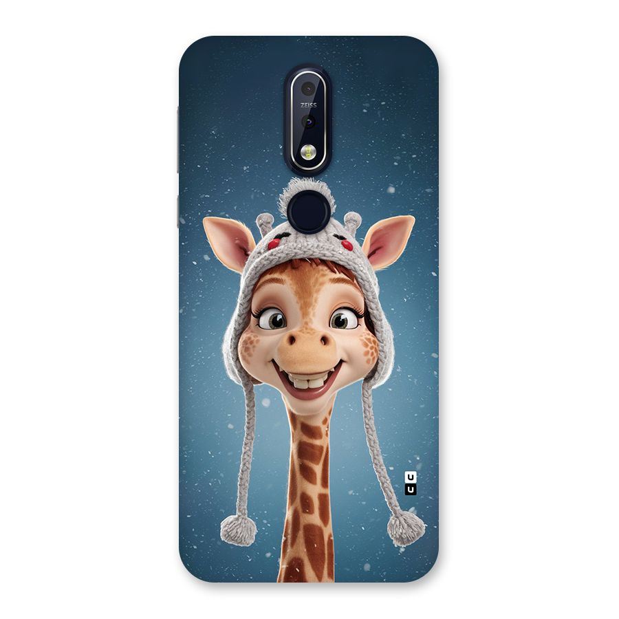 Funny Giraffe Back Case for Nokia 7.1
