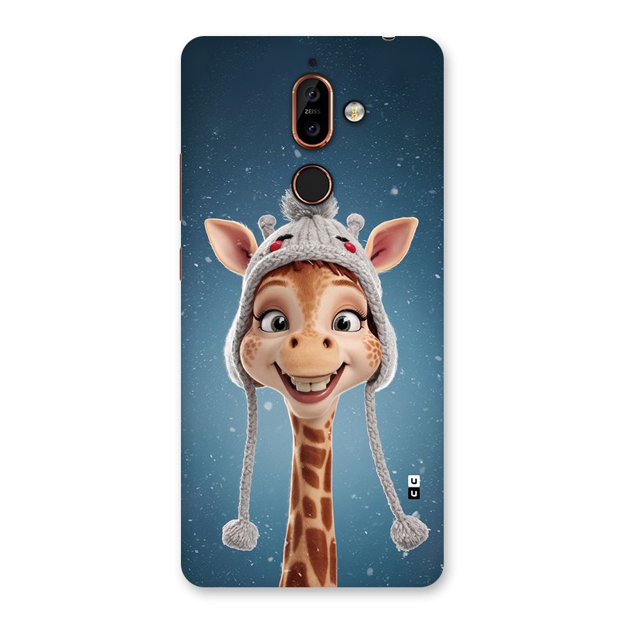 Funny Giraffe Back Case for Nokia 7 Plus