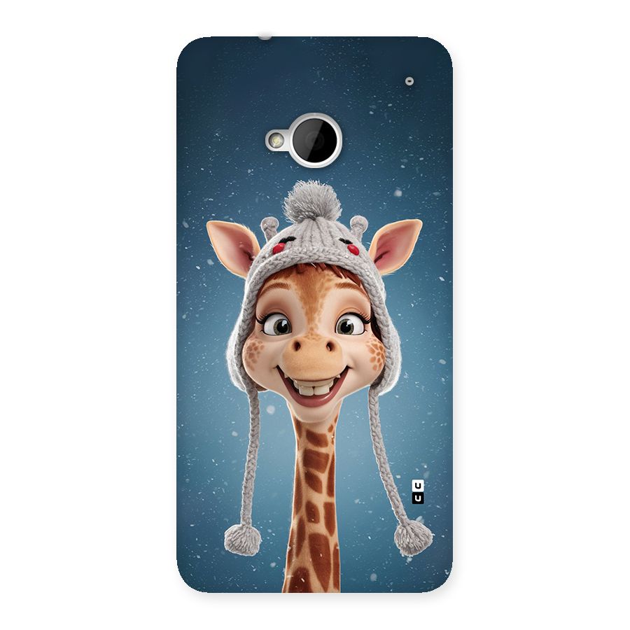Funny Giraffe Back Case for One M7 (Single Sim)
