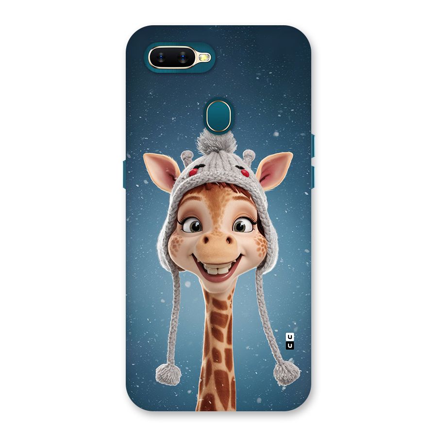 Funny Giraffe Back Case for Oppo A12