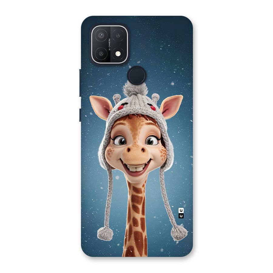 Funny Giraffe Back Case for Oppo A15