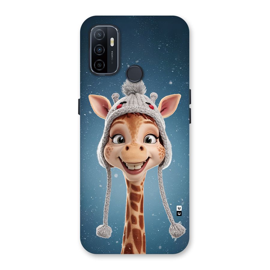 Funny Giraffe Back Case for Oppo A53