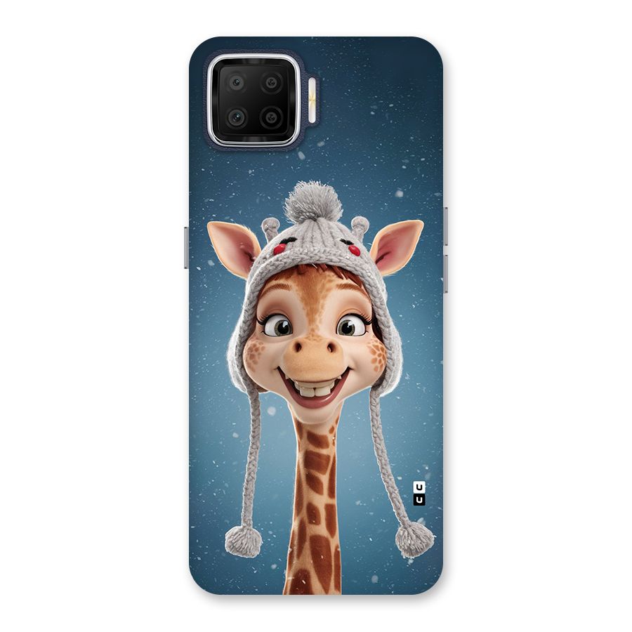 Funny Giraffe Back Case for Oppo F17