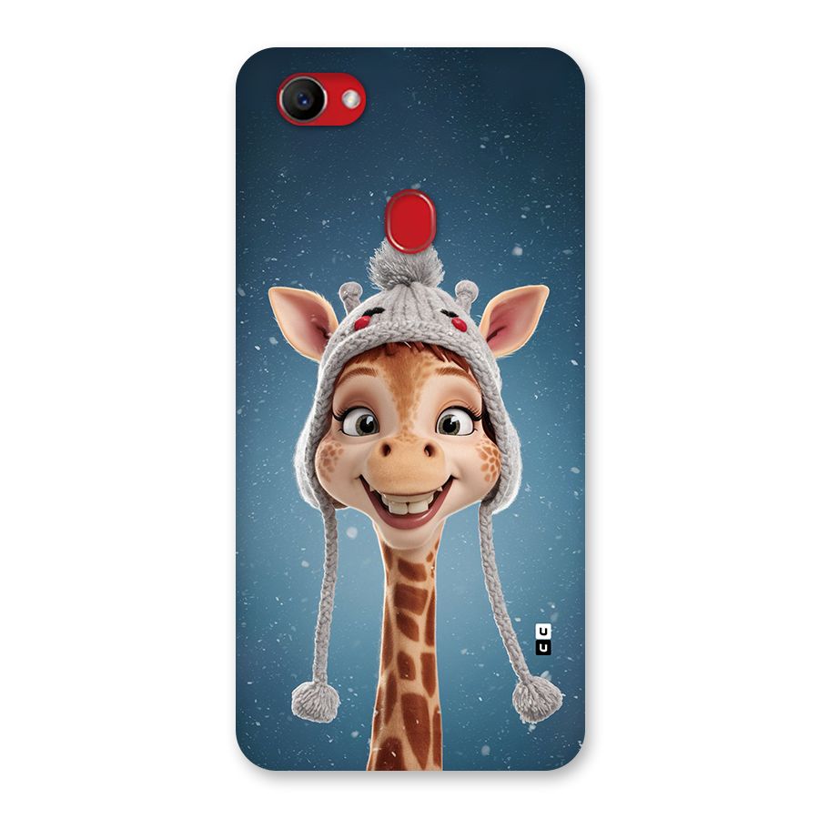Funny Giraffe Back Case for Oppo F7