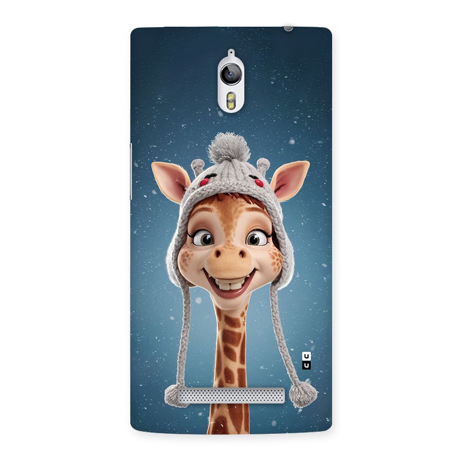 Funny Giraffe Back Case for Oppo Find 7