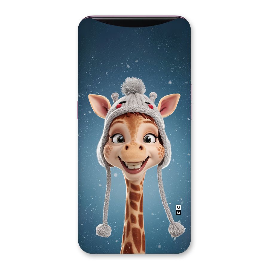 Funny Giraffe Back Case for Oppo Find X
