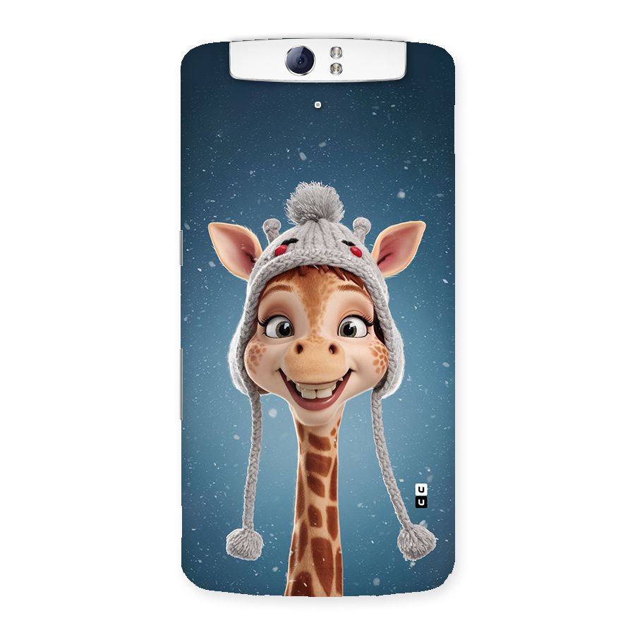 Funny Giraffe Back Case for Oppo N1