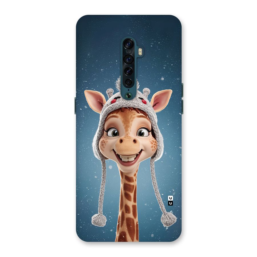 Funny Giraffe Back Case for Oppo Reno2