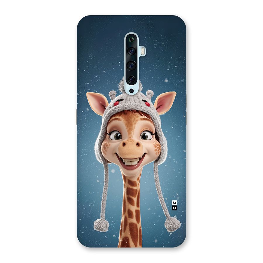 Funny Giraffe Back Case for Oppo Reno2 Z