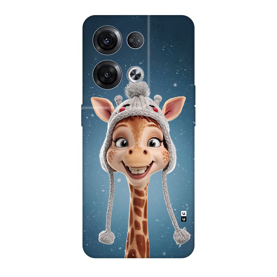 Funny Giraffe Back Case for Oppo Reno8 Pro 5G