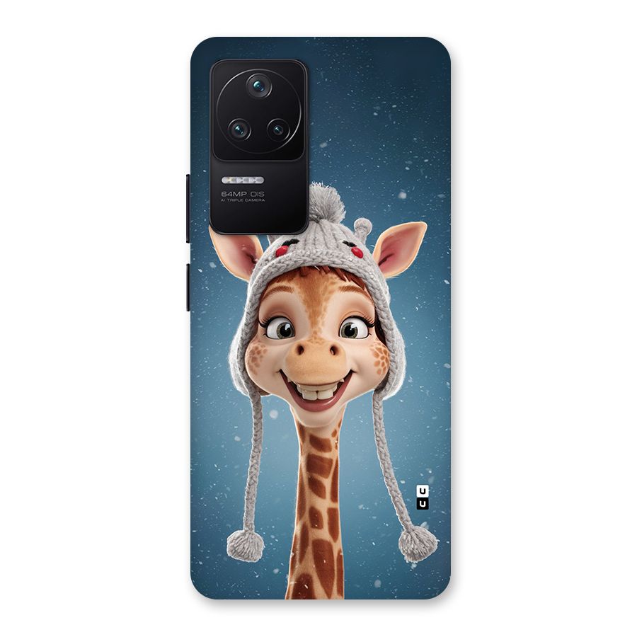Funny Giraffe Back Case for Poco F4 5G