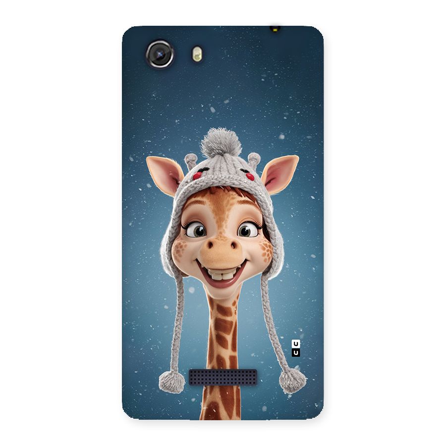 Funny Giraffe Back Case for Unite 3