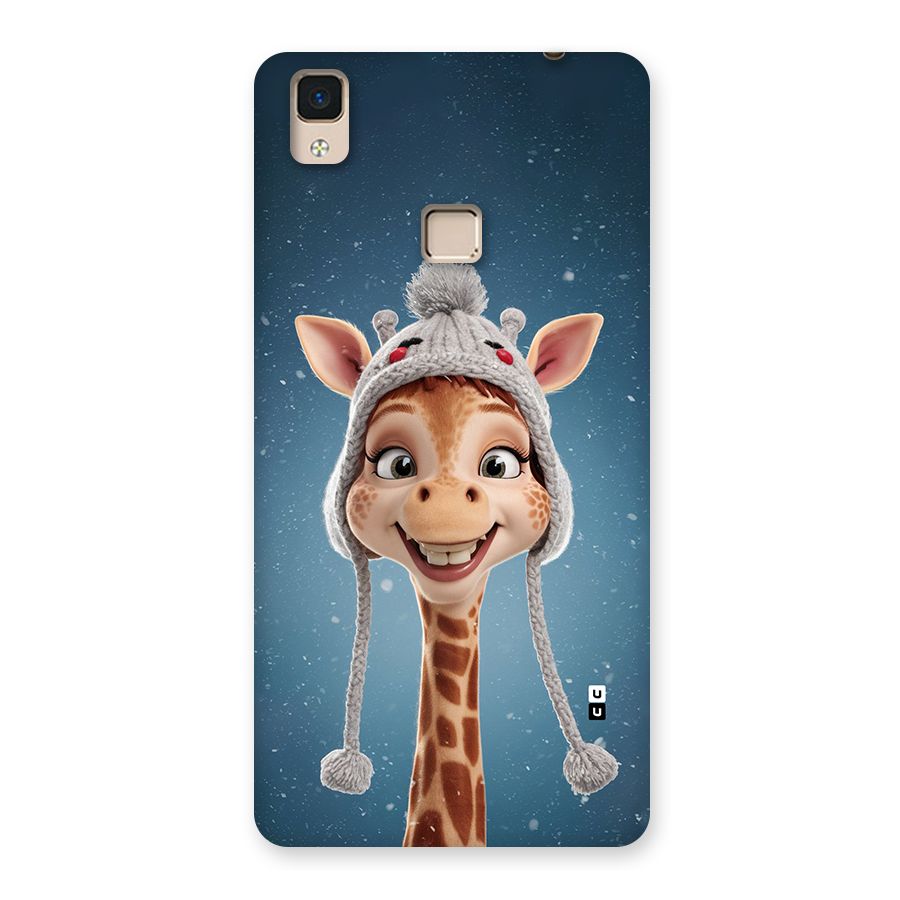 Funny Giraffe Back Case for V3 Max