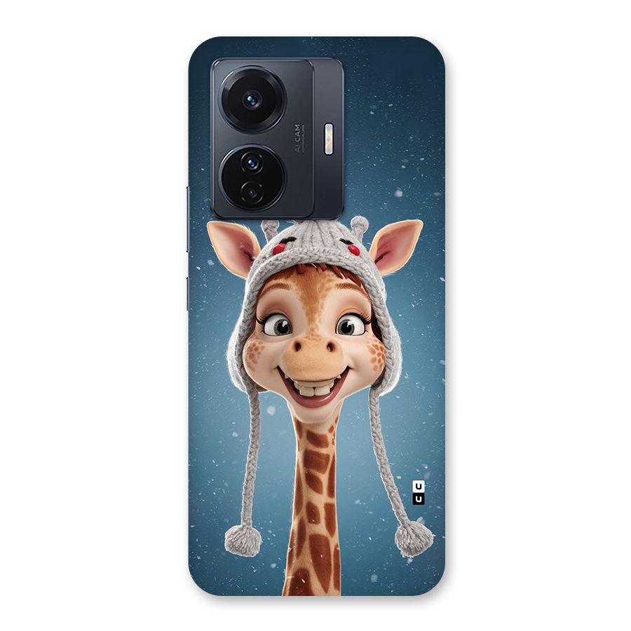 Funny Giraffe Back Case for Vivo T1 Pro