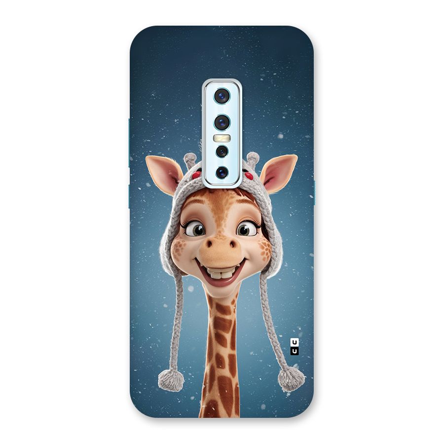 Funny Giraffe Back Case for Vivo V17 Pro