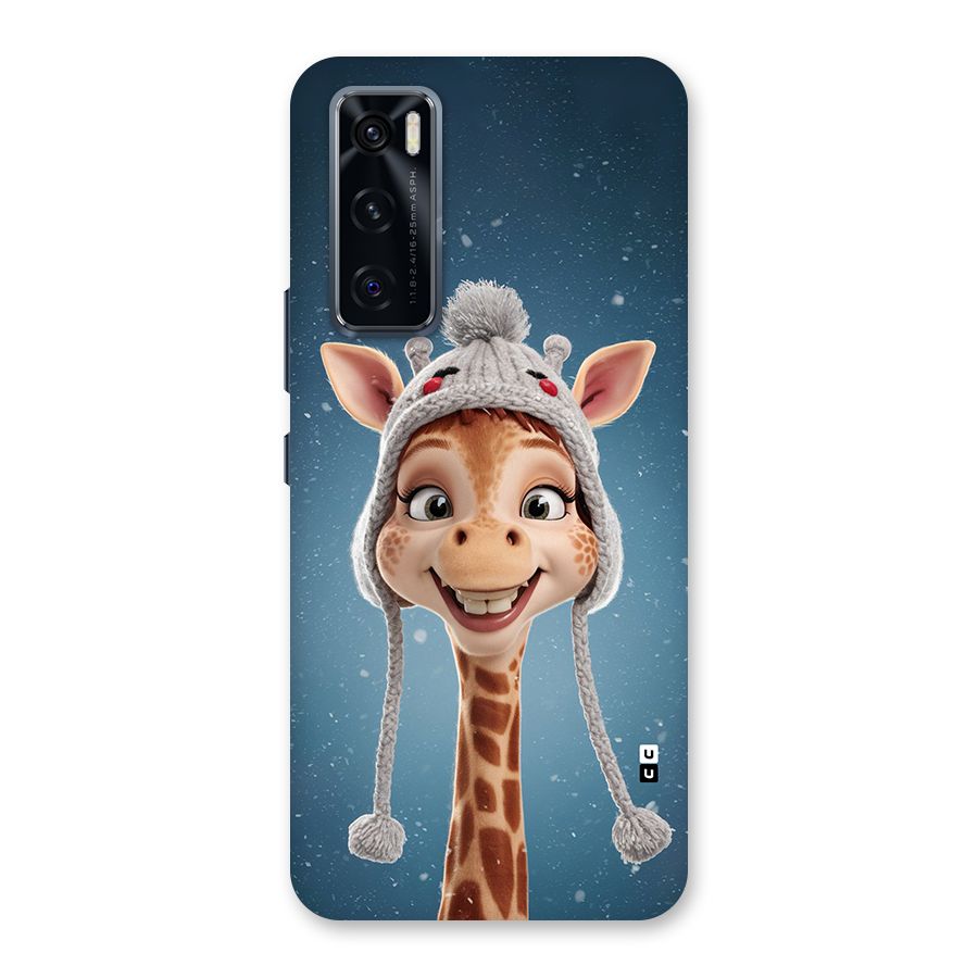 Funny Giraffe Back Case for Vivo V20 SE
