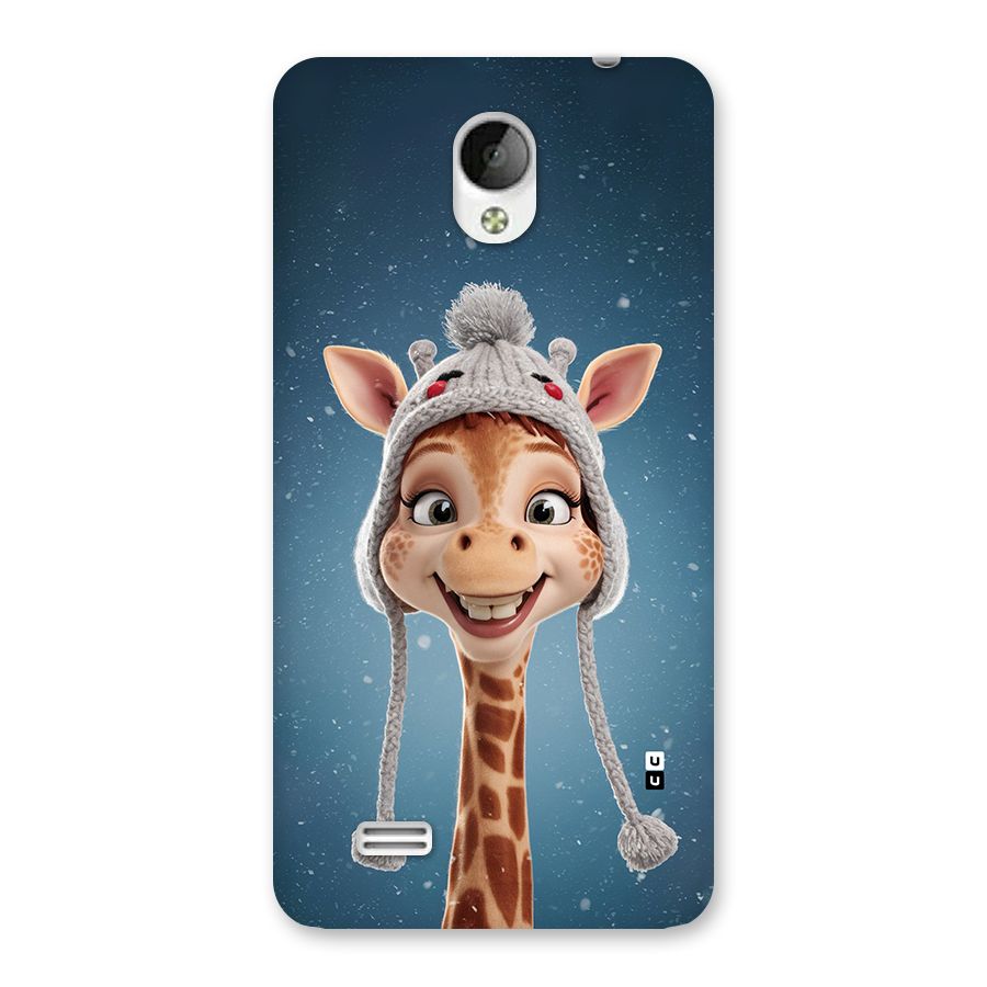 Funny Giraffe Back Case for Vivo Y21
