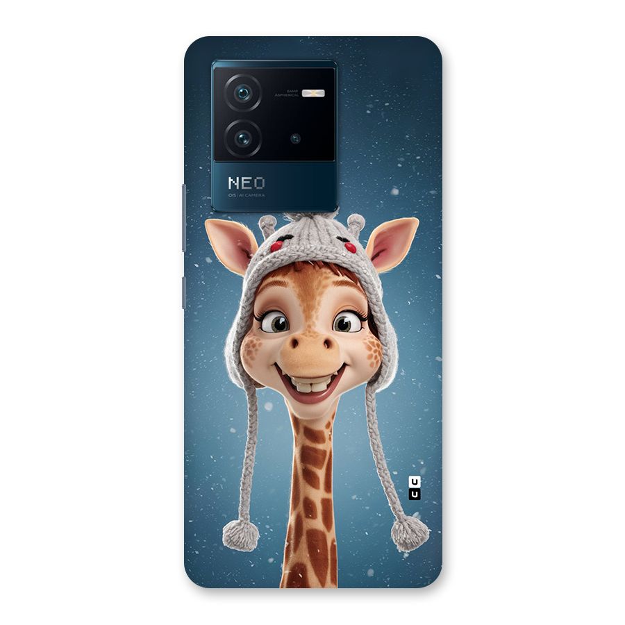 Funny Giraffe Back Case for Vivo iQOO Neo 6 5G