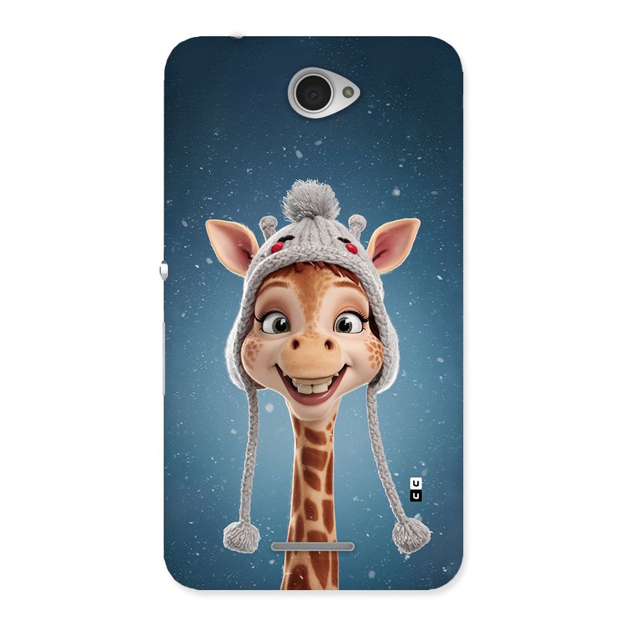Funny Giraffe Back Case for Xperia E4