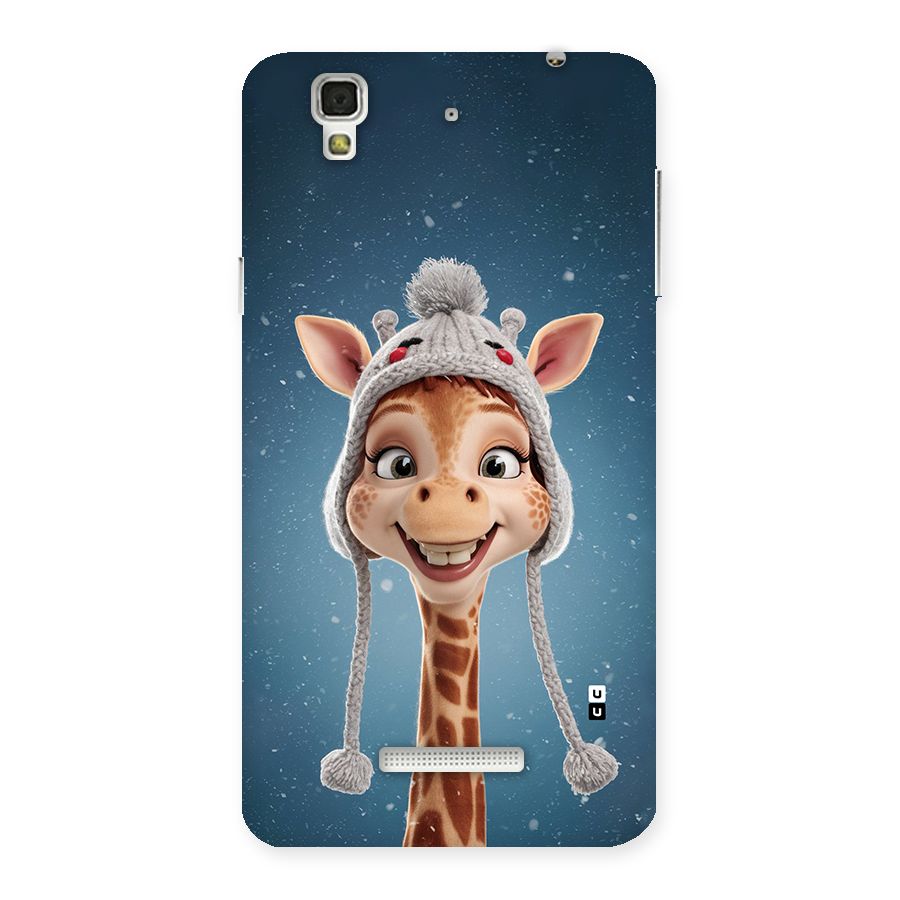 Funny Giraffe Back Case for YU Yureka Plus