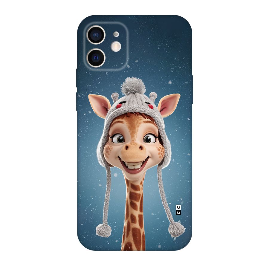 Funny Giraffe Back Case for iPhone 12