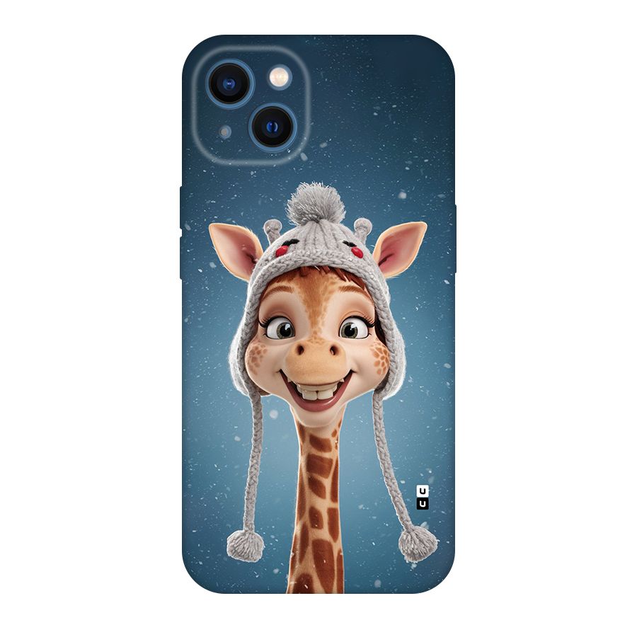Funny Giraffe Back Case for iPhone 13