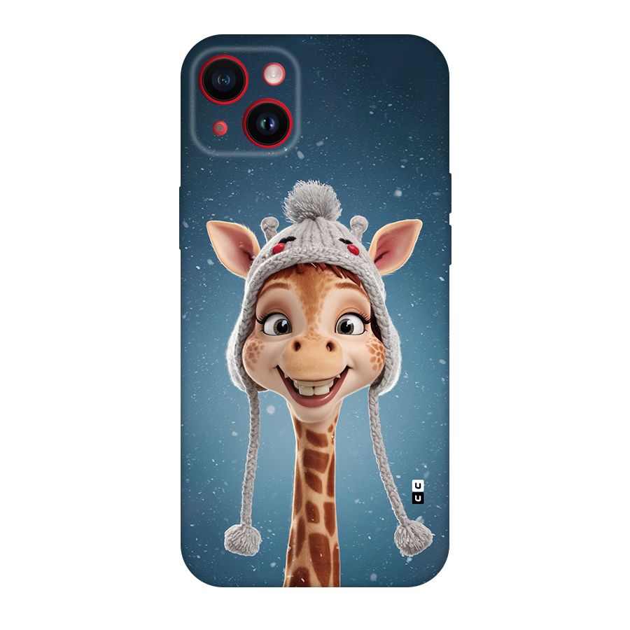 Funny Giraffe Back Case for iPhone 14 Plus