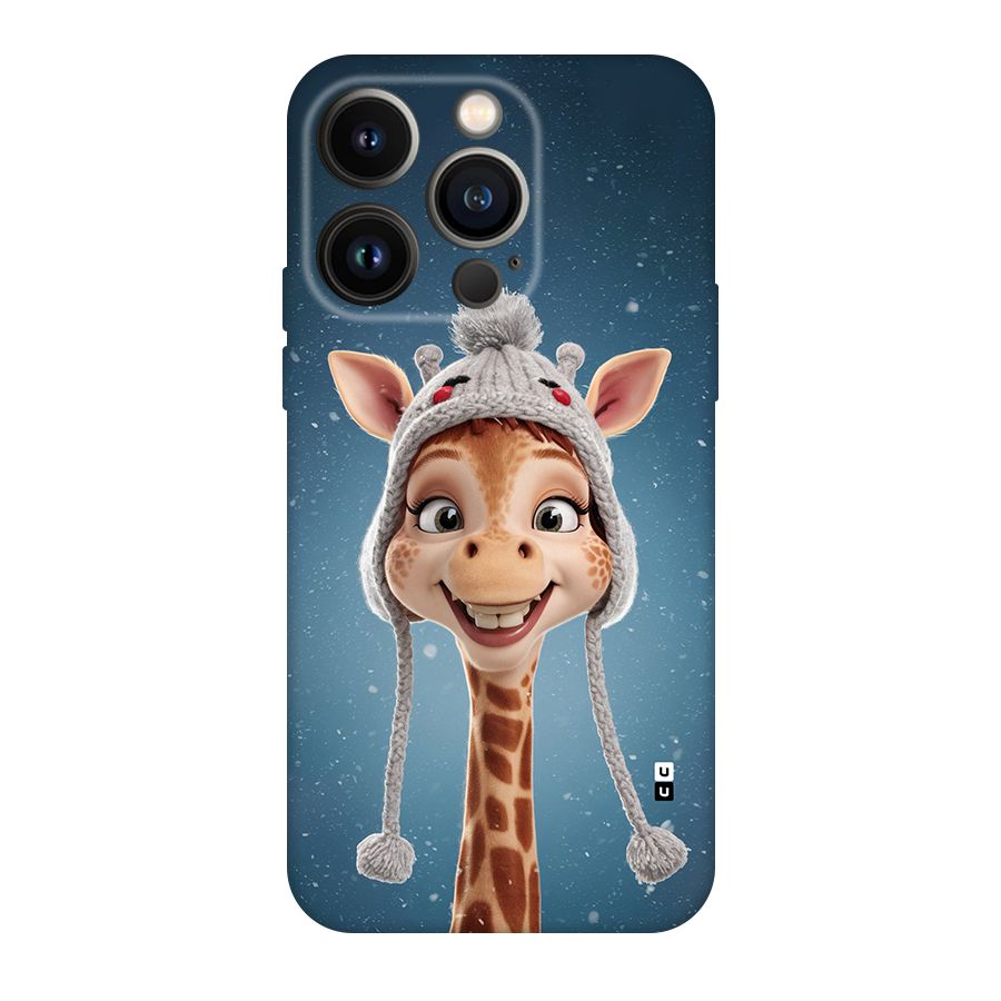 Funny Giraffe Back Case for iPhone 14 Pro