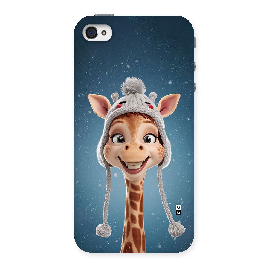 Funny Giraffe Back Case for iPhone 4 4s