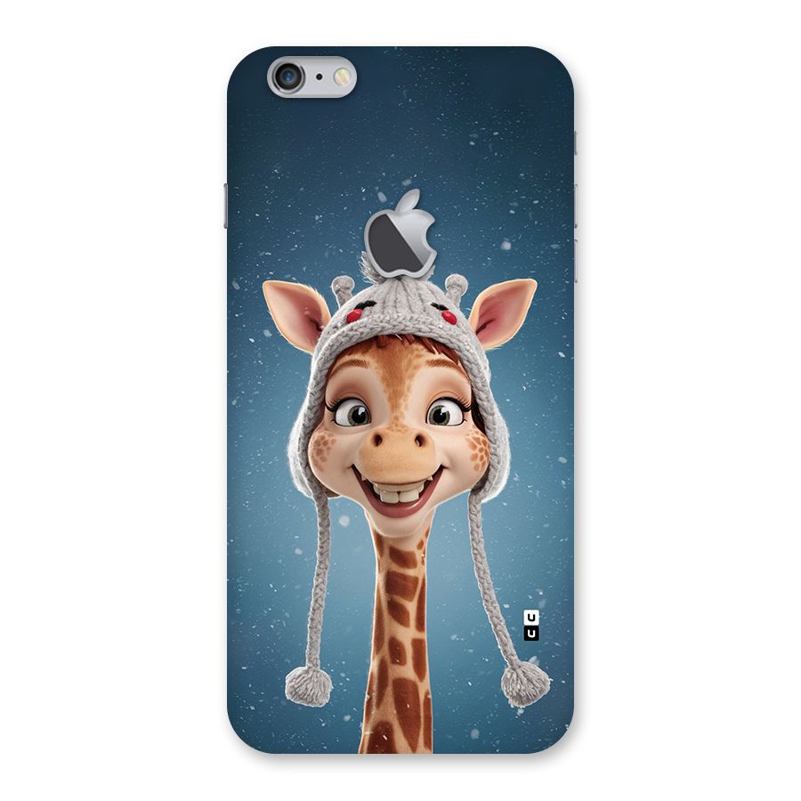 Funny Giraffe Back Case for iPhone 6 Plus 6S Plus Logo Cut