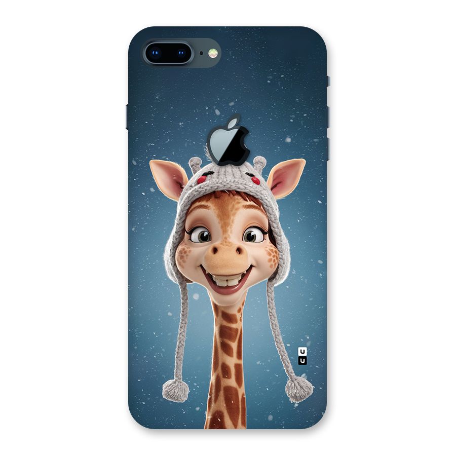 Funny Giraffe Back Case for iPhone 7 Plus Apple Cut