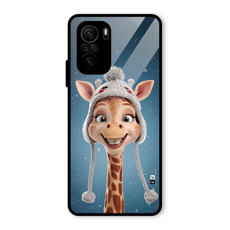 Funny Giraffe Glass Back Case for Mi 11X Pro