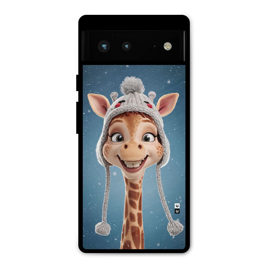 Funny Giraffe Metal Back Case for Google Pixel 6