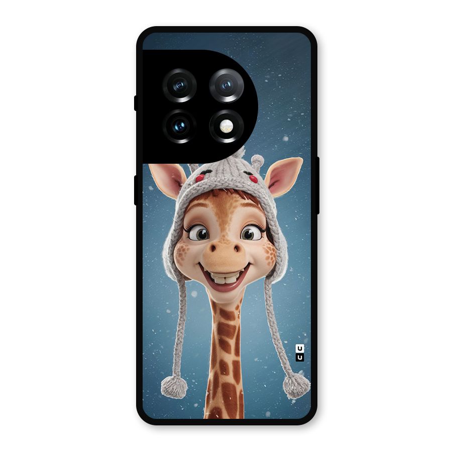 Funny Giraffe Metal Back Case for OnePlus 11