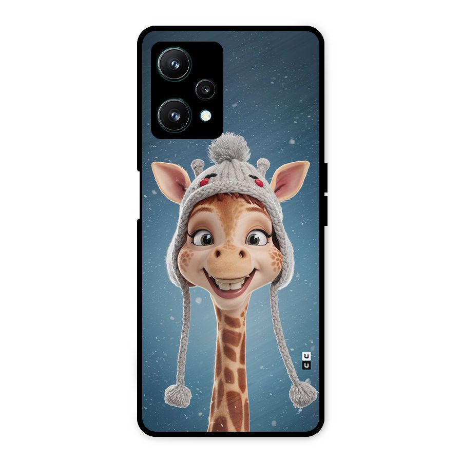 Funny Giraffe Metal Back Case for Realme 9 Pro 5G