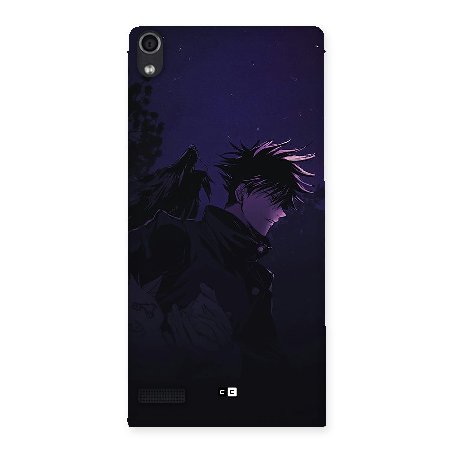 Fushiguro Demon Crows Back Case for Ascend P6