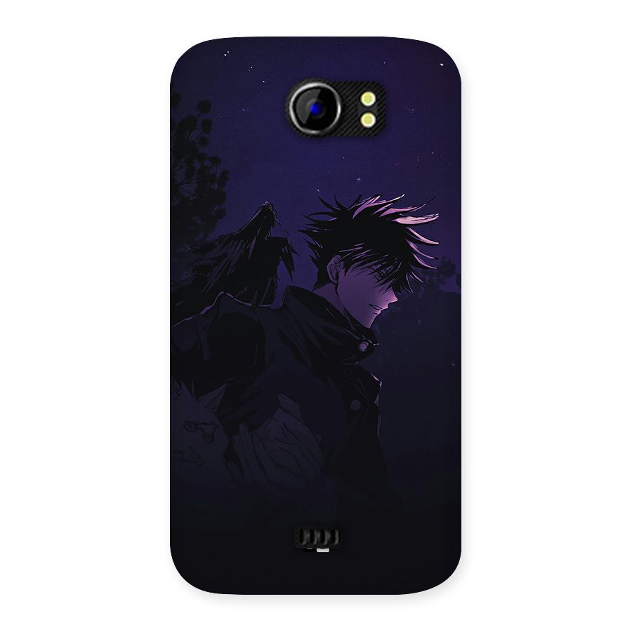 Fushiguro Demon Crows Back Case for Canvas 2 A110