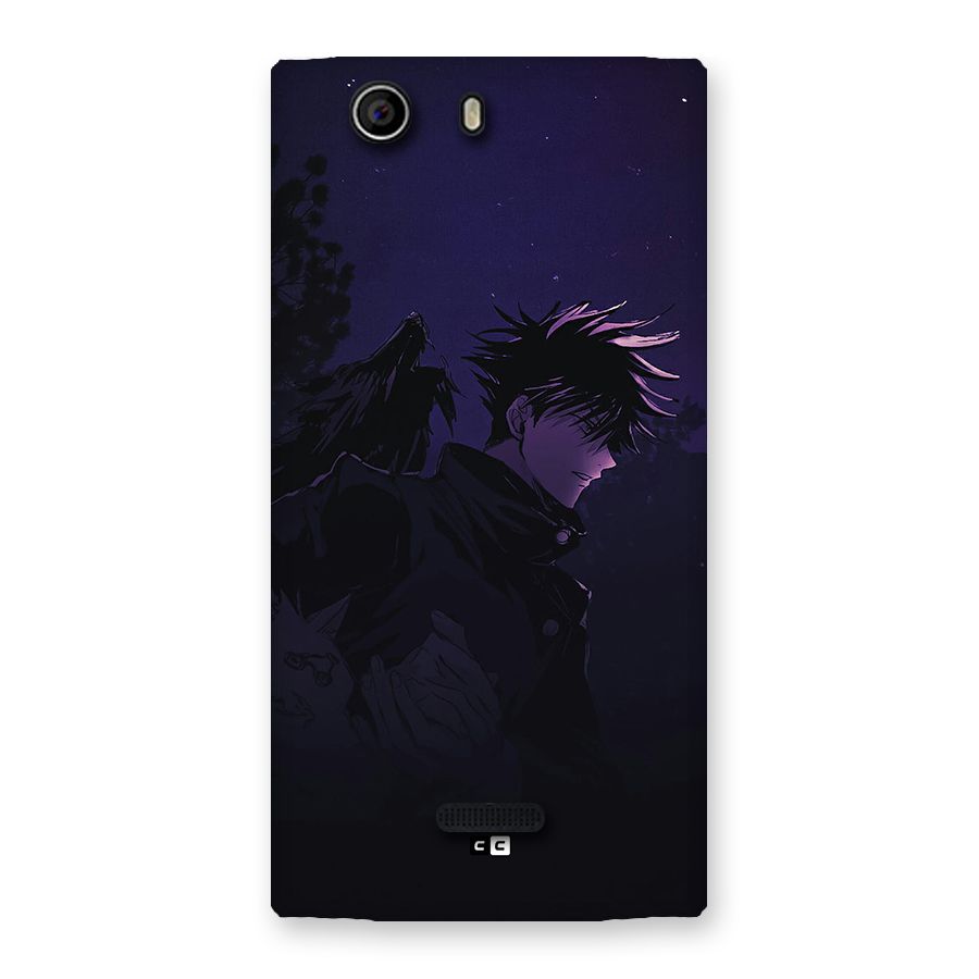 Fushiguro Demon Crows Back Case for Canvas Nitro 2 E311
