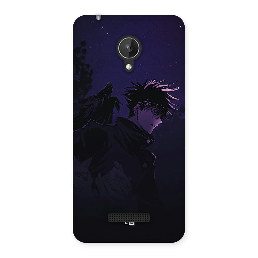 Fushiguro Demon Crows Back Case for Canvas Spark Q380